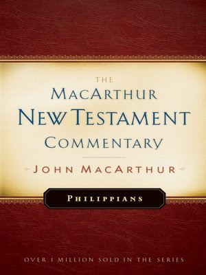 cover image of Philippians MacArthur New Testament Commentary